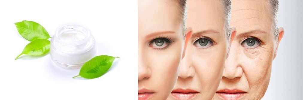 Zahartzearen aurkako aurpegiko maskara